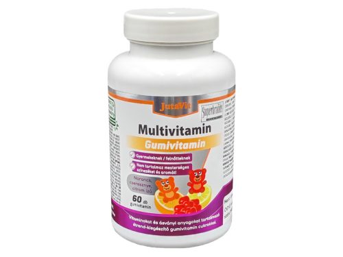 JutaVit Multivitamin gumivitamin 60db - Narancs-cseresznye-citrom