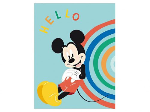 Mickey Hello polár takaró 100x140cm