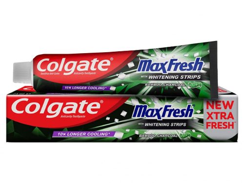 Colgate FOGKRÉM 100ml - Max Fresh - Whitening Strips - Bamboo Charcoal
