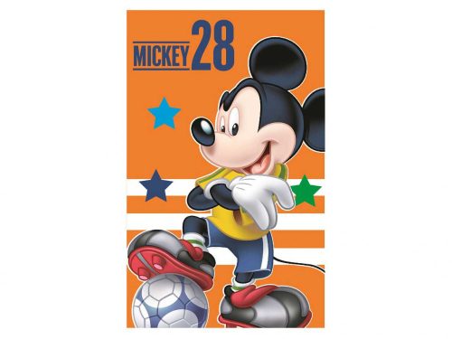 Mickey kéztörlő, arctörlő, törölköző - 35x65cm - Csillagok - Narancssárga