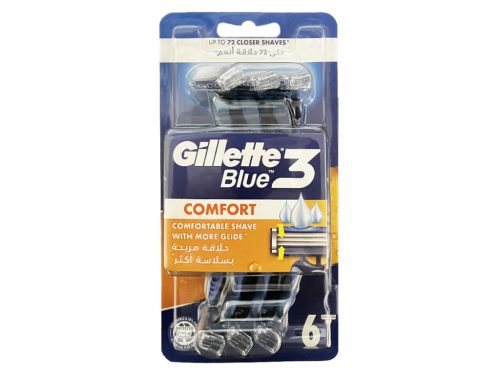 Gillette Blue3 eldobható borotva 6db - Comfort