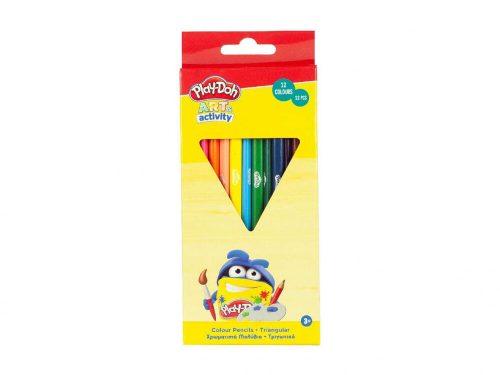 Play-Doh háromszögletű színes ceruza 12 db-os