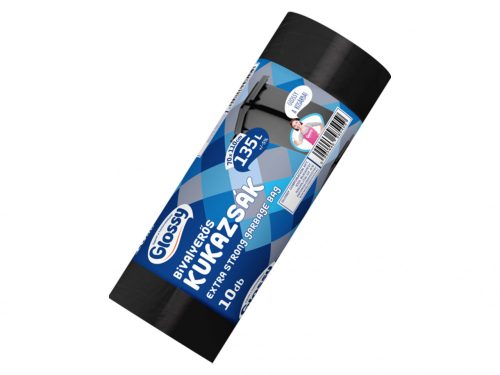 Glossy bivalyerős kukazsák 135L/10db (70x110cm)