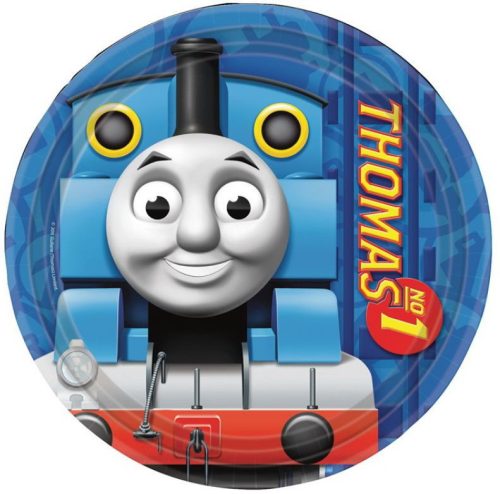 Thomas and Friends Papírtányér 8 db-os 18 cm