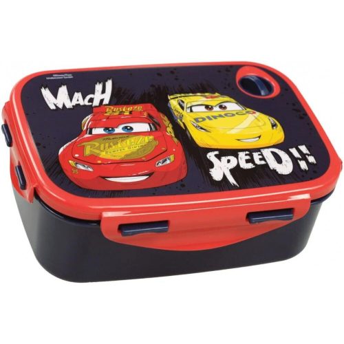 Disney Verdák Speed szendvicsdoboz