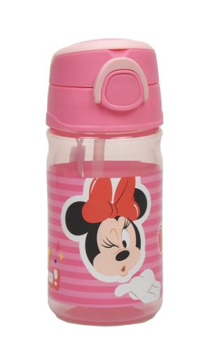 Minnie Wink műanyag kulacs akasztóval 350 ml