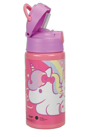 Hello Kitty Unicorn alumínium kulacs akasztóval 500 ml