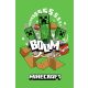 Minecraft Boom Creeper polár takaró 100*150cm