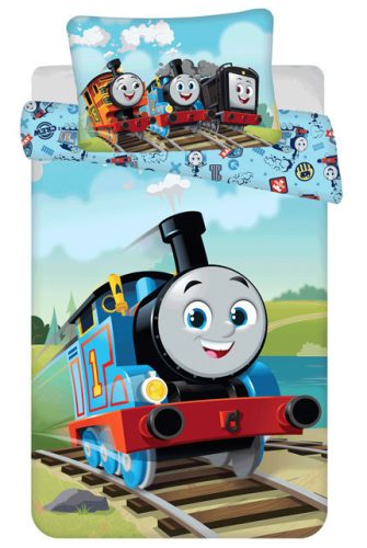 Thomas és barátai gyerek ágyneműhuzat 100×135cm, 40×60 cm