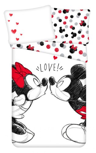 Minnie, Mickey ágyneműhuzat 140×200cm, 70×90 cm