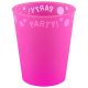 Fuchsia Fluorescent, Fukszia pohár, műanyag 250 ml