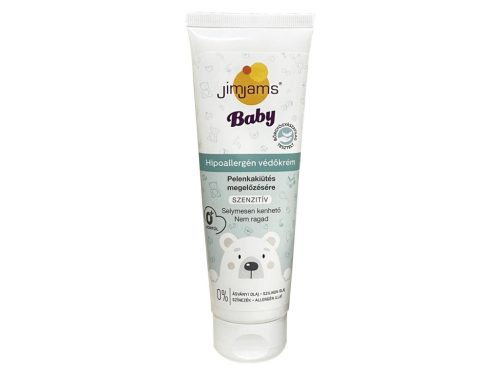 Jimjams Baby hipoallergén popsikrém, védőkrém - 100ml