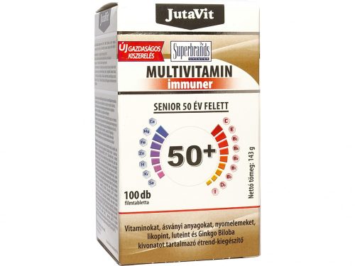 JutaVit multivitamin Immuner 100db - 50 év felett