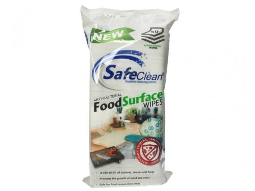 SafeClean antibakteriális felülettisztító törlőkendő 50db - Baba tárgyakhoz