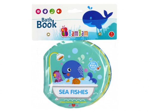 Óceán pancsolókönyv babajáték - Sea Fishes
