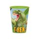 Dinoszaurusz T-Rex műanyag pohár 260 ml