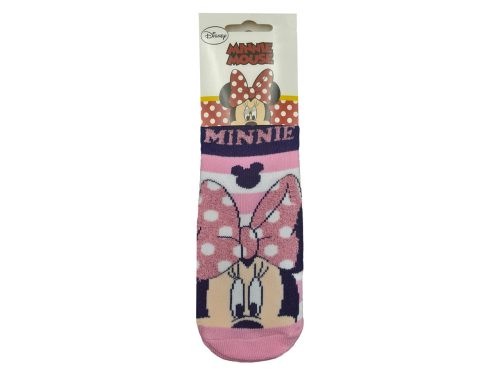 Minnie Gyerek vastag csúszásgátlós zokni  - Rózsaszín - 31-34