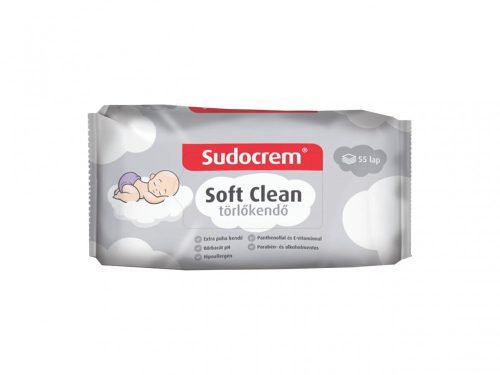Sudocrem törlőkendő - 55db - Soft Clean