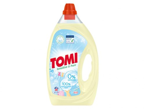 Tomi folyékony mosószer 3l 60 mosás - Sensitive Pure