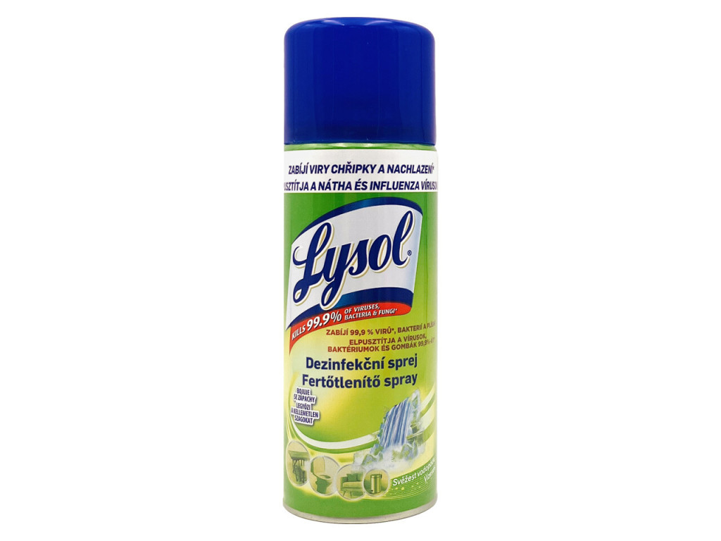 Lysol fertőtlenítő spray 400ml - Vízesés